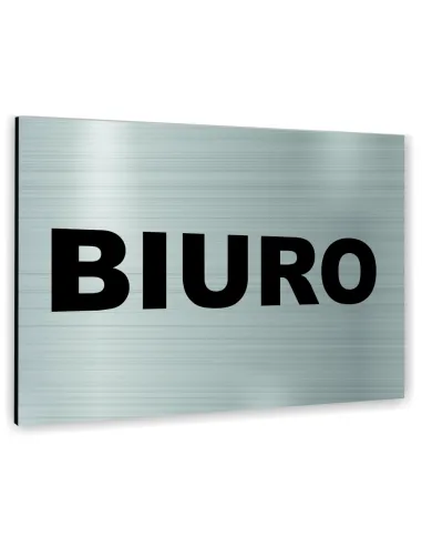 Znak Tablica Informacyjna Dibond – Biuro Gotowy Projekt