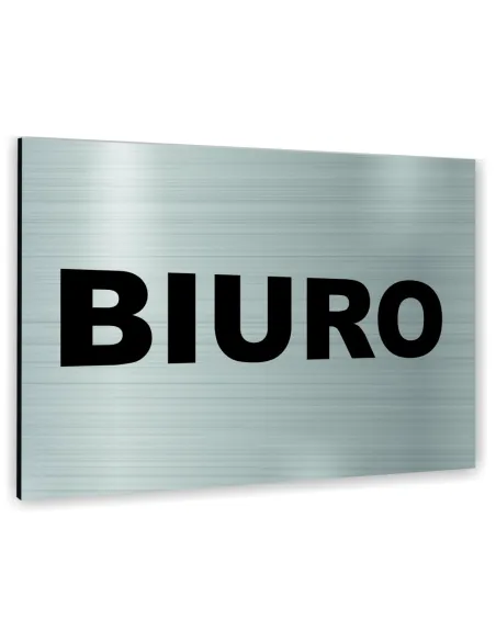 Znak Tablica Informacyjna Dibond – Biuro Gotowy Projekt