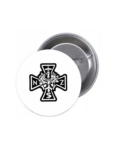 Przypinki Buttony Patriotyvzne Znaczki Badziki z Grafiką