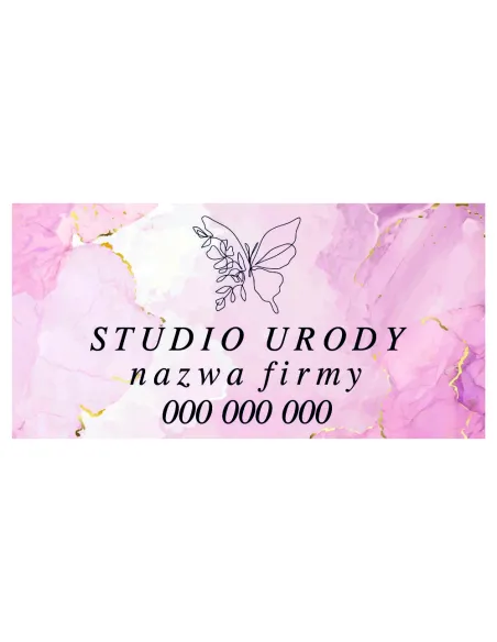 Szyld Reklamowy Reklama 40x60 Studio Urody Nazwa Firmy