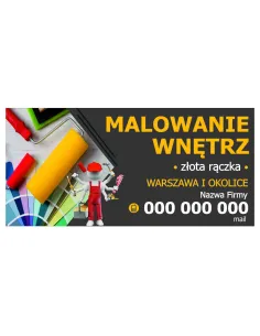 Szyld Reklamowy – Reklama 40x60 cm Malowanie Wnętrz