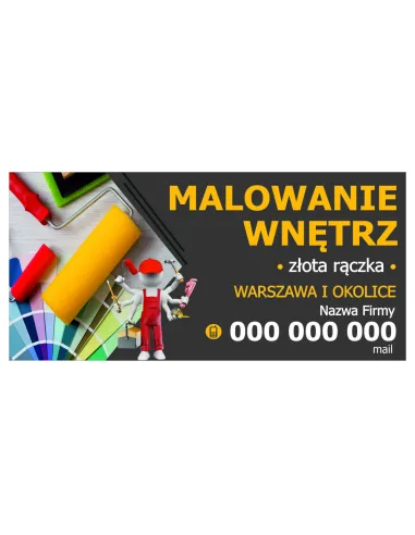 Szyld Reklamowy – Reklama 40x60 cm Malowanie Wnętrz
