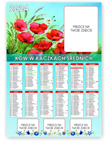 Kalendarz KGW Koło Gospodyń 300szt – Wiejskich 2024 300szt