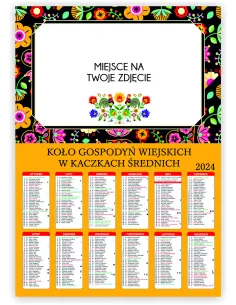 Kalendarz KGW Koło Gospodyń 100szt – Wiejskich 2024 100szt