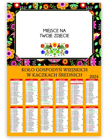 Kalendarz KGW Koło Gospodyń 100szt – Wiejskich 2024 100szt