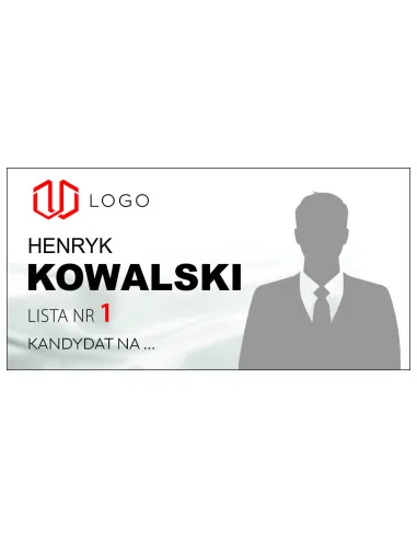 Magnes na Samochód – Na Samochód 60x30 Wyborczy Parlamentu