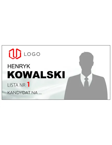 Magnes na Samochód – Na Samochód 60x30 Wyborczy Parlamentu