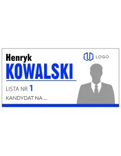 Magnes na Samochód z Nadrukiem Reklamowy 60x30 cm 6 szt