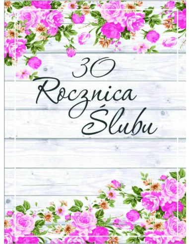 Tło Fotograficzne Ścianka do – Zdjęć Rocznica Ślubu