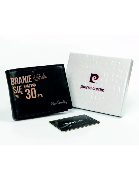 Portfel z Grawerem Pierre – Cardin Duży Wybór Wzorów