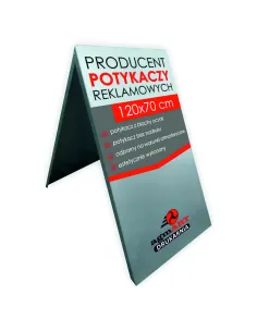 Potykacz Stojak Reklamowy 120x70 cm Metalowy Potykaczy