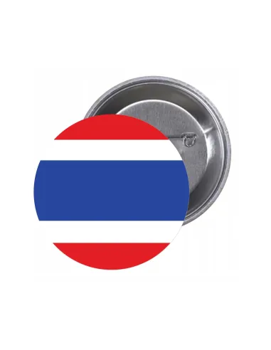 Przypinki Buttony Flaga Tajlandia Znaczki Badziki Grafiką