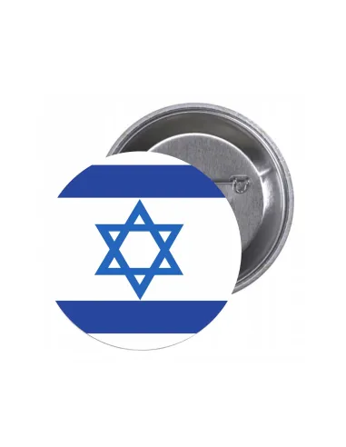 Przypinki Buttony Flaga Izrael Znaczki Badziki z Grafiką