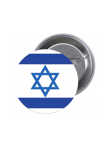 Przypinki Buttony Flaga Izrael Znaczki Badziki z Grafiką
