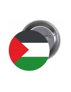 Przypinki Buttony Flaga Palestyna Znaczki Badziki Grafiką