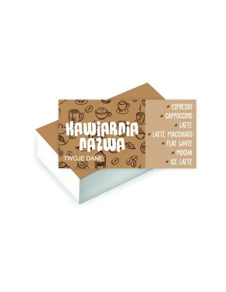 Wizytówki Firmowe Foliowane Gotowy Projekt Personalizowany