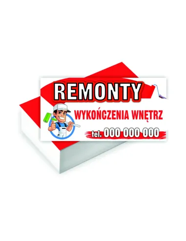 Wizytówki dla Firm Reklamowy 100 szt Firmowe Foliowane
