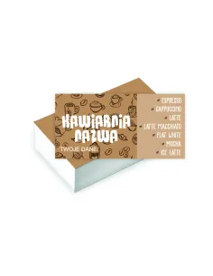 Wizytówki Firmowe Foliowane Gotowy Projekt 100 szt
