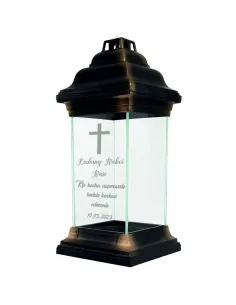 Personalizowany Znicz Kapliczka Grawerem Babci Imieniem