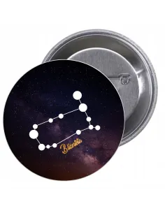Przypinki Buttony Znak Zodiaku Bliźnięta Znaczki Badziki