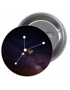 Przypinki Buttony Znak Zodiaku Rak Znaczki Badziki Grafiką
