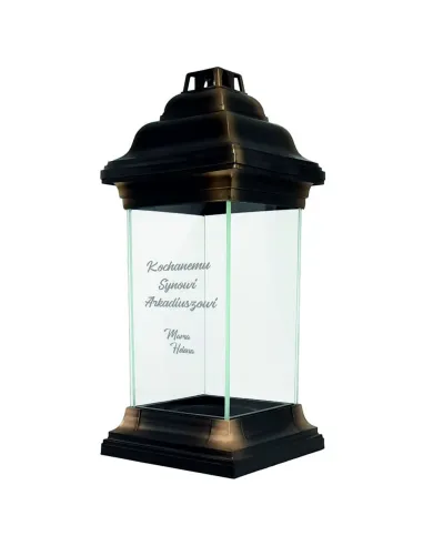 Personalizowany Znicz Kapliczka z Grawerem dla Kochanego