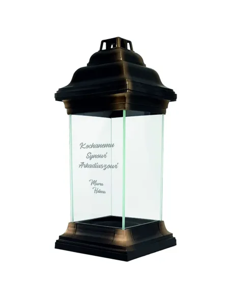 Personalizowany Znicz Kapliczka z Grawerem dla Kochanego