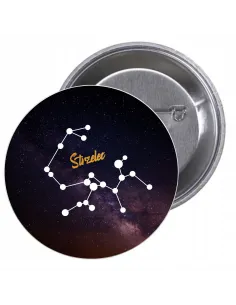 Przypinki Buttony Znak Zodiaku Strzelec Znaczki Badziki