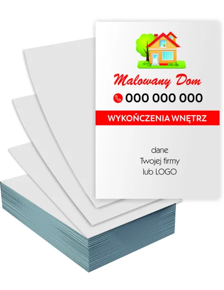 Ulotki A5 1000 sztuk 1000 sztuk Reklamowe Firmowe Wnętrz