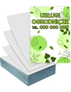 Ulotki A5 1000 sztuk Reklamowy Reklamowe Firmowe Usługi