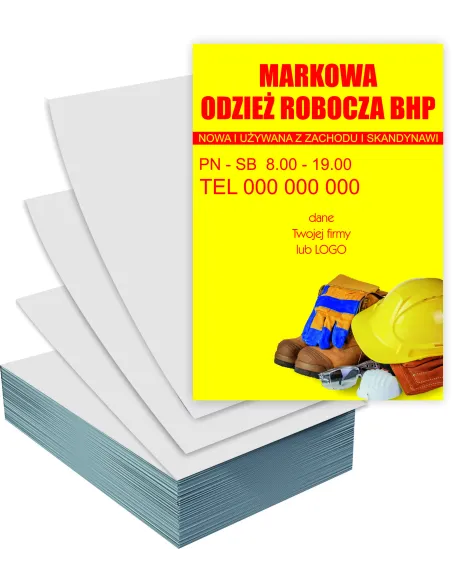 Ulotki A5 5000 sztuk Reklamowy Reklamowe Firmowe Markowa