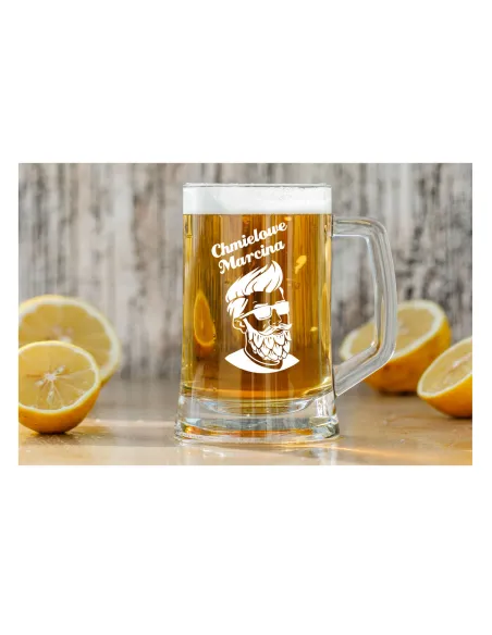 Kufel do Piwa z Imieniem Grawerem Prezent dla Szwagra