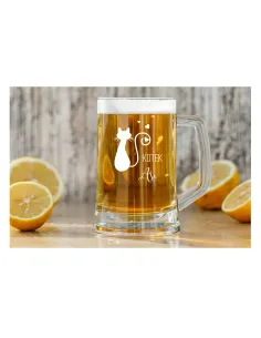 Kufel do Piwa z Grawerem Prezent dla Kobiety z Imieniem