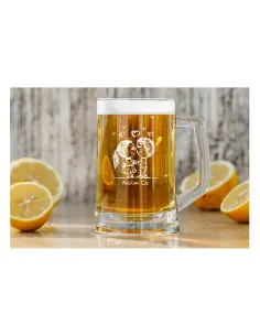 Kufel do Piwa z Grawerem Prezent na Walentynki dla Niego