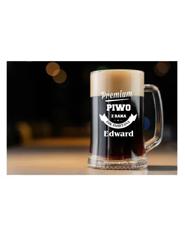Kufel do Piwa z Grawerem Prezent z Napisem Imieniem Piwo