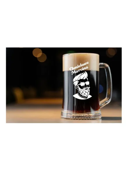 Kufel do Piwa z Grawerem Prezent dla Dziadka na Prezent