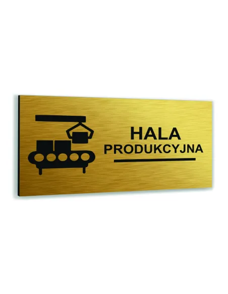 Tabliczka Personalizowany z Nadrukiem Złota Aluminiowa