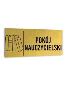 Tabliczka Dowolny Tekst Napis Pokój Nauczycielski Tablica