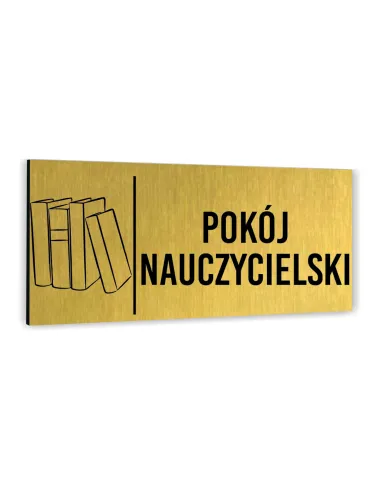 Tabliczka Dowolny Tekst Napis Pokój Nauczycielski Tablica