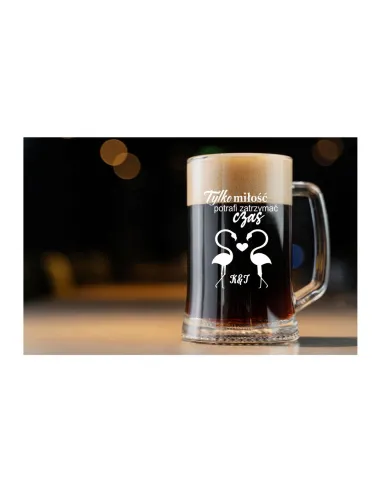 Kufel z Grawerem Duży Walentynkowe Wzory Niego na Prezent