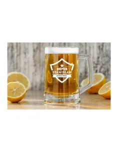 Prezent dla Taty Kufel z Grawerem na Prezent Piwa Dzień Ojca