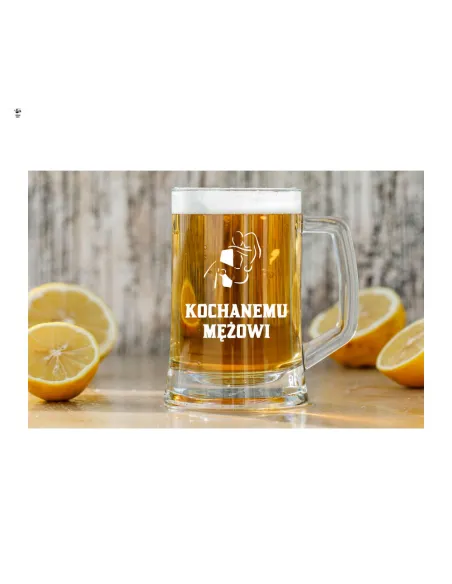 Kufel do Piwa Grawerowany Prezent Dziadka Hit dla Dziadka