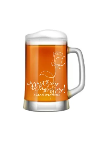 Kufel Grawer Prezent Dzień z Grawerem na Prezent Kobiet