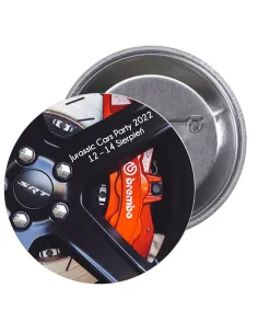 Przypinki Buttony Personalizowany z Nadrukiem na Samochód