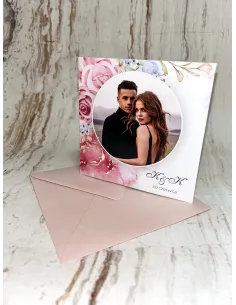 Zaproszenie na Ślub Ślubne Personalizowany Twoim Zdjęciem