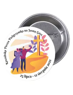 Przypinki Buttony – Kaszubska Piesza Pielgrzymka Jasną