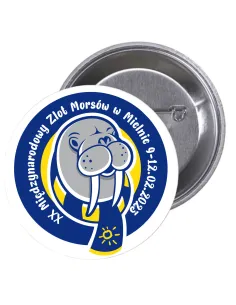 Przypinki Buttony Morsy – Xx Międzynarodowy Zlot Morsów