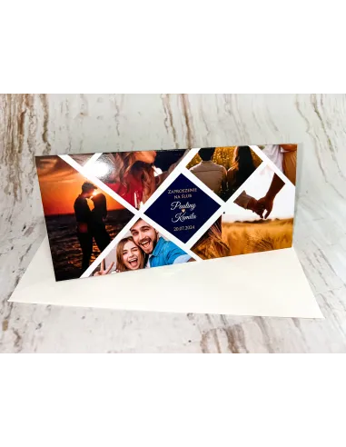 Zaproszenia na Ślub, Zaproszenie Ślubne Weselne + Wasze