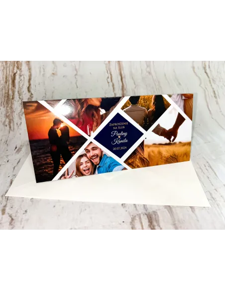 Zaproszenia na Ślub, Zaproszenie Ślubne Weselne + Wasze