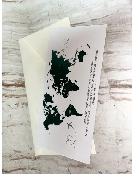 Oryginalne Zaproszenie Bilet na – Ślub + Projekt Gratis